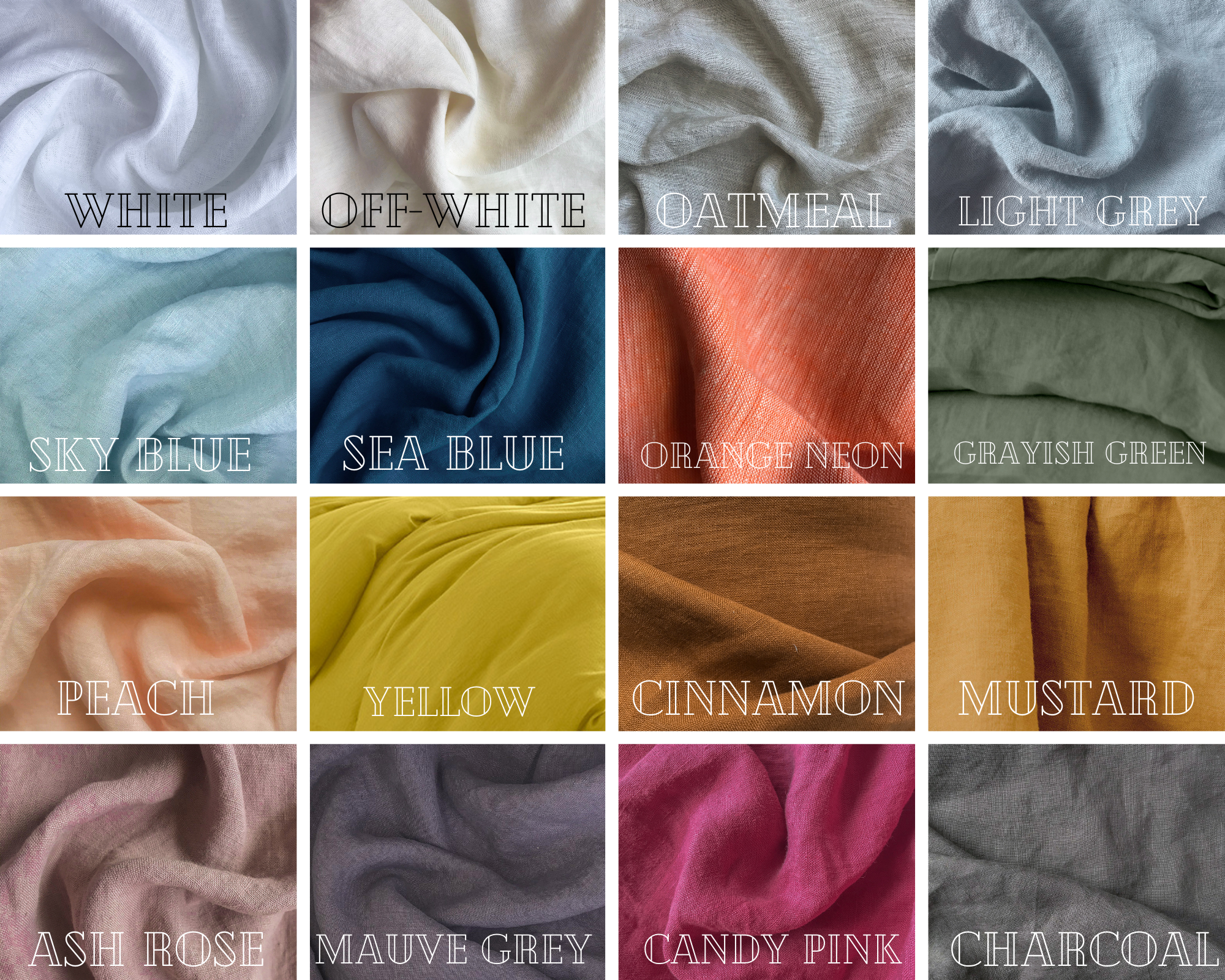 Linen Fabric Remnants for Your Projects
