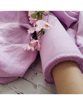 linen fabrics -  Soft Lavender Linen Fabric 57" Wide