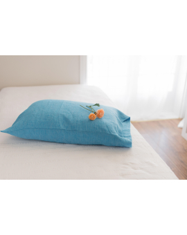 Linen pillowcases  Linen Pillow Cover with Open Closure