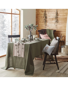 Table Linens  Linen Tablecloth, Handmade Linen Tablecloth