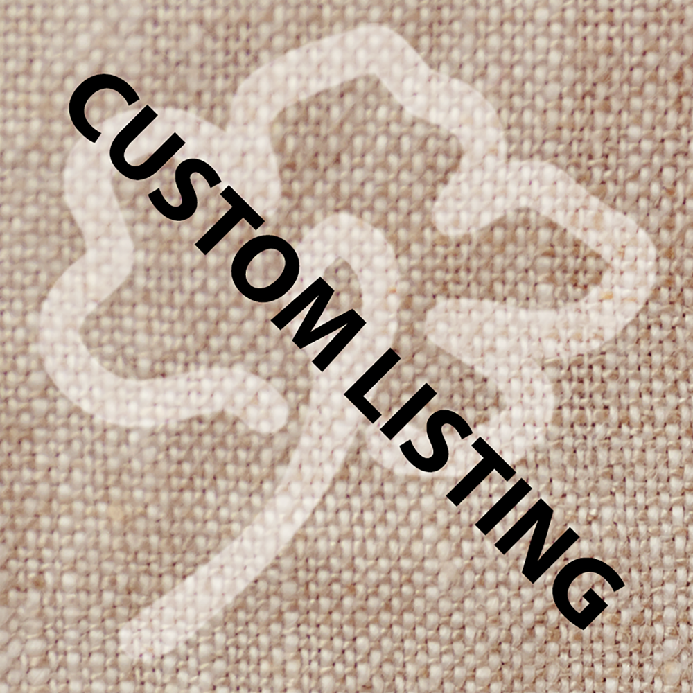 SHOP  Custom listing. Reserved
