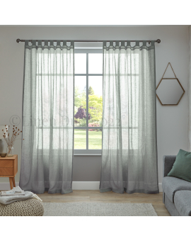 Sheer Linen CurtainsSheer Linen Curtains with Tab Top