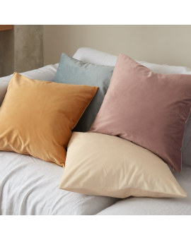 Decorative Pillow Covers with Zipper Closure, Throw Pillow Cover, Velvet Pillowcases