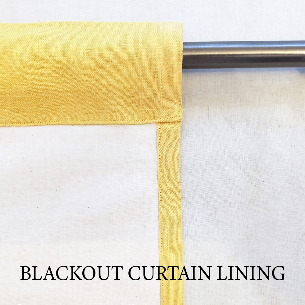 Curtain Lining  Curtains Blackout Lining, Curtains Backing, Blackout Lining (Add-on product)