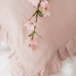 Linen pillowcases  Ruffled Linen Pillow Covers