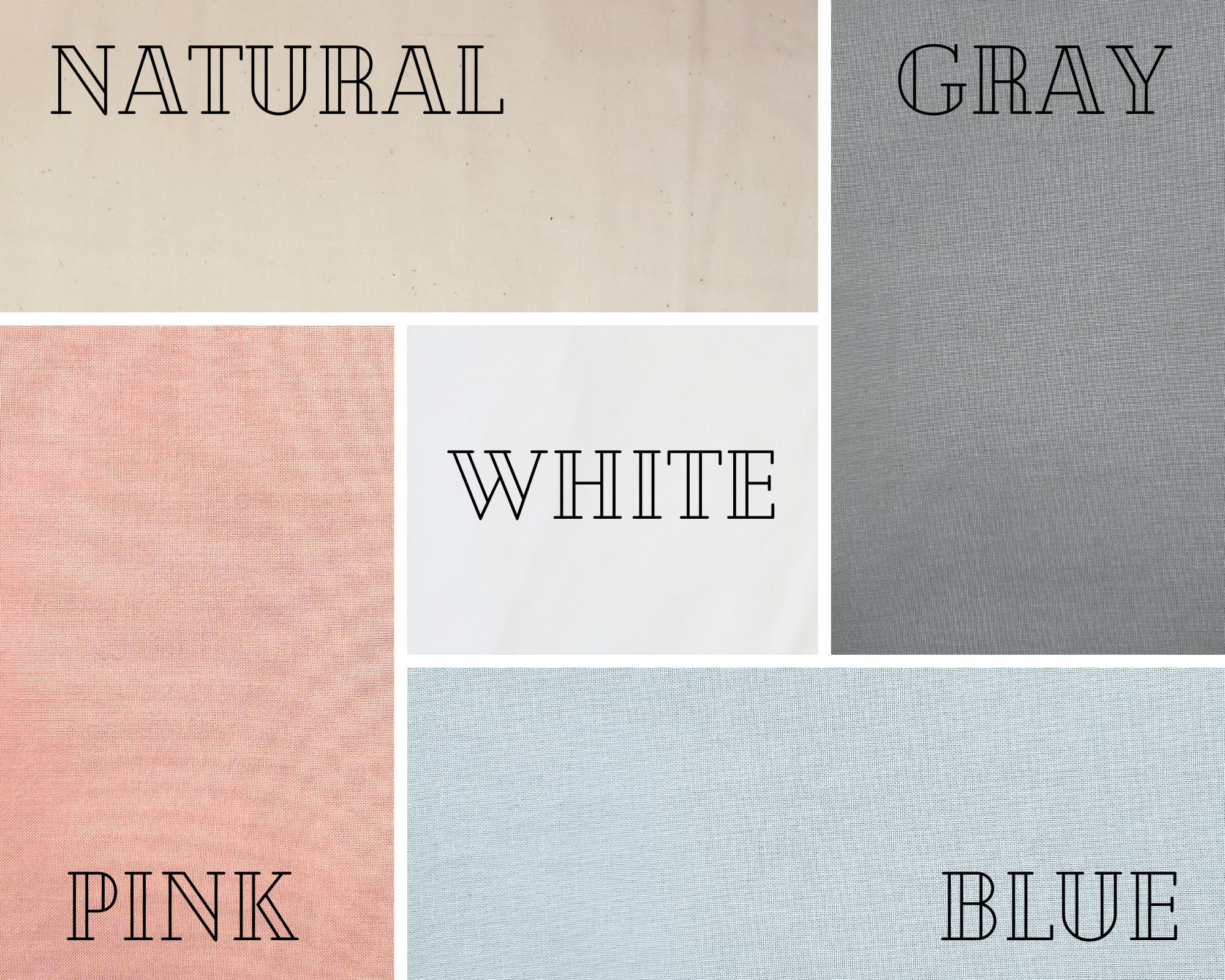 cotton fabric color palette